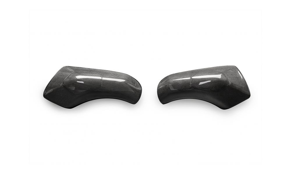 CNC RACING CARBON FUEL TANK SLIDERS MATTE FINISHING 899/959 PANIGALE